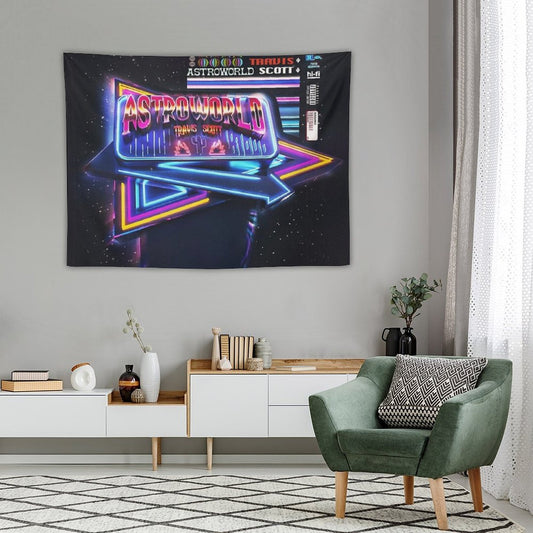 Astroworld Fan Cover Tapestry