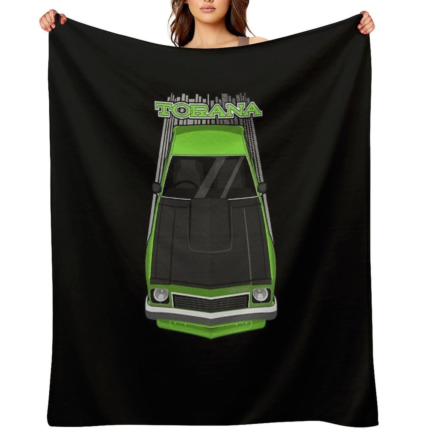 Holden Torana A9X - Green Throw Blanket