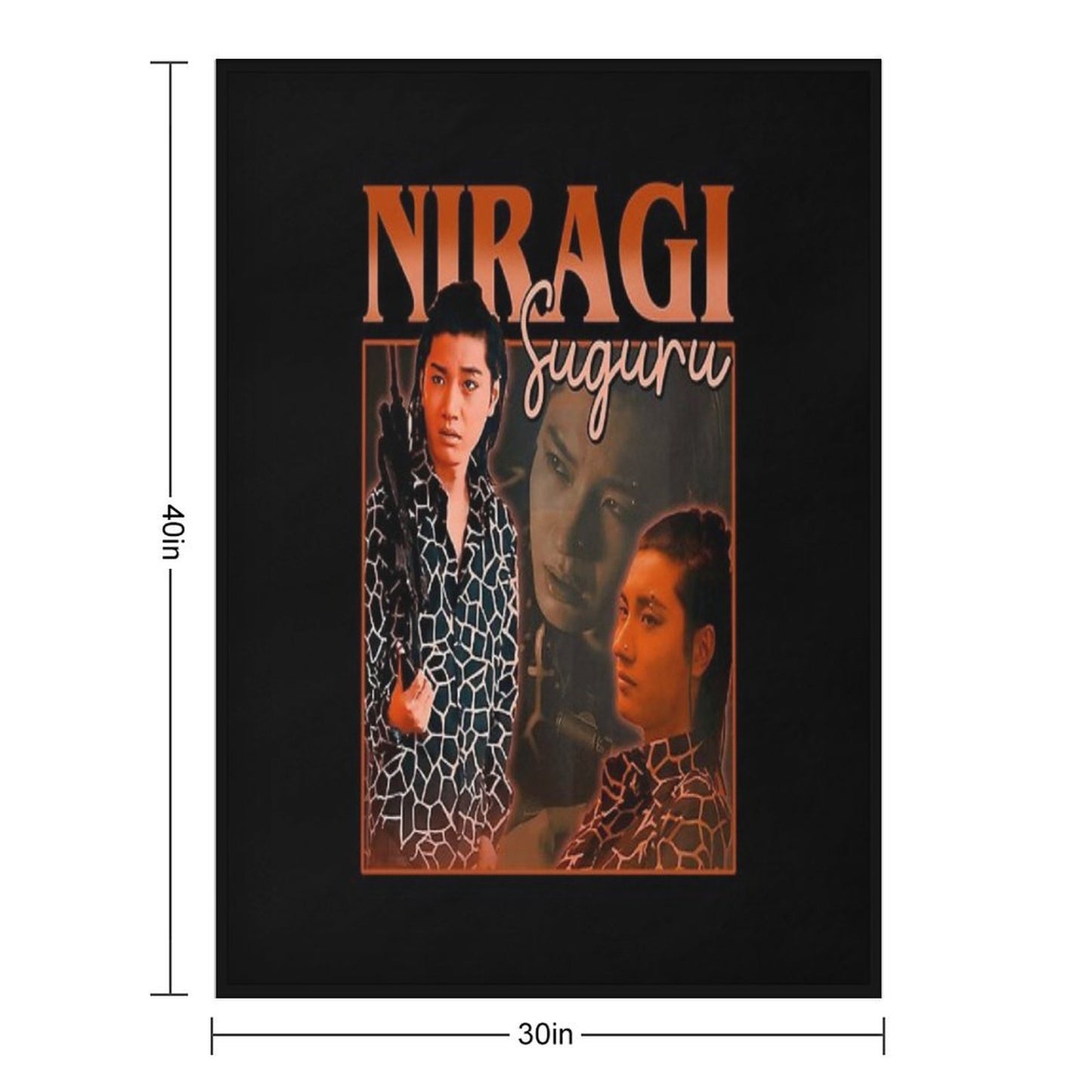 Niragi Alice In Borderland Throw Blanket