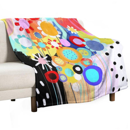 Tú Eres Mi Refugio Y Mi Verdad - Ruth Fitta-Schulz Throw Blanket