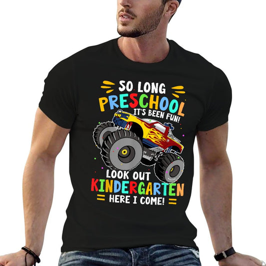 So Long Preschool Graduation Monster Truck T-Shirt