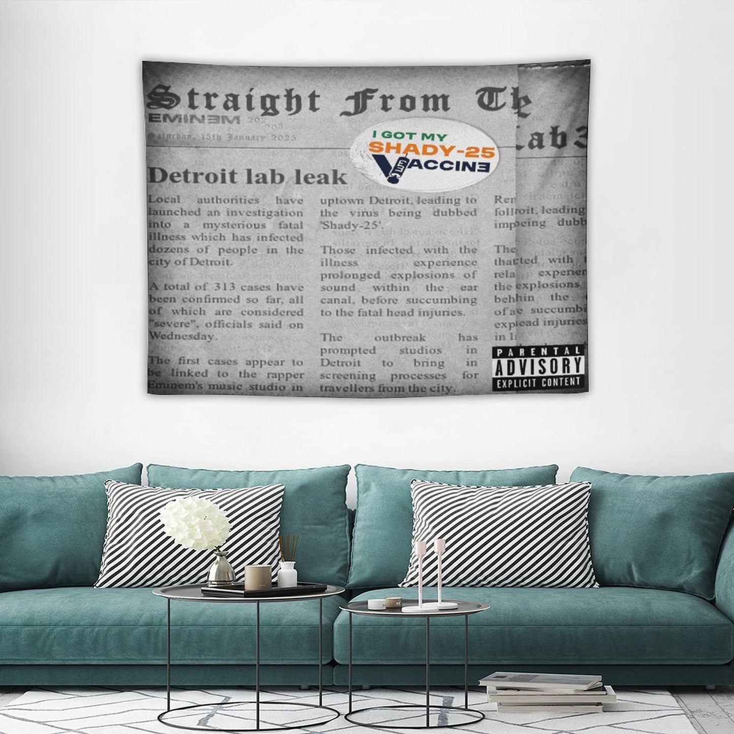 Straight From The Lab 3 Tapestry