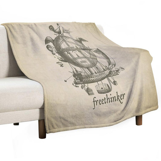 Freethinker Throw Blanket