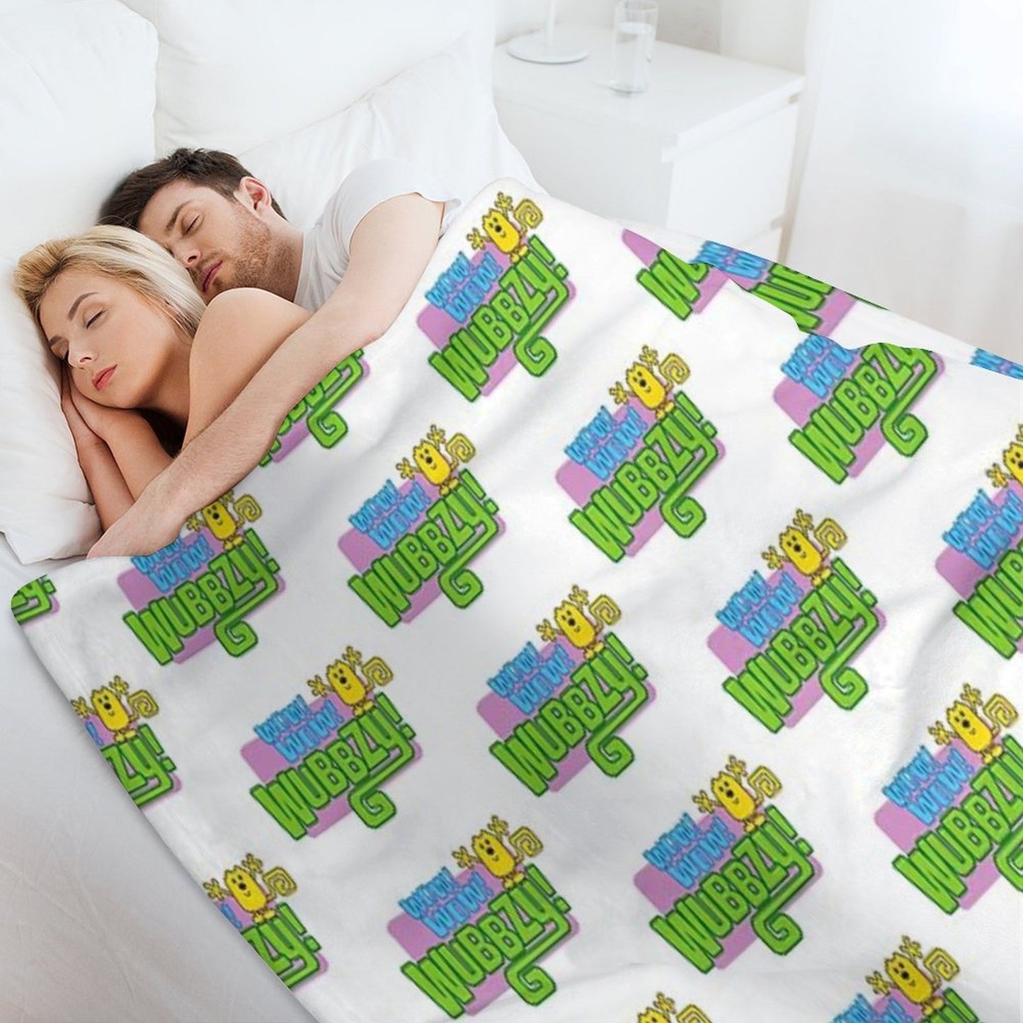 Wow Wow Wubbzy Throw Blanket
