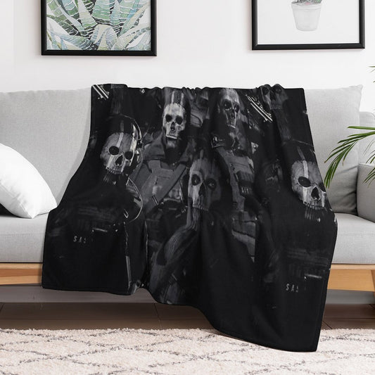 Simon Ghost Riley Throw Blanket