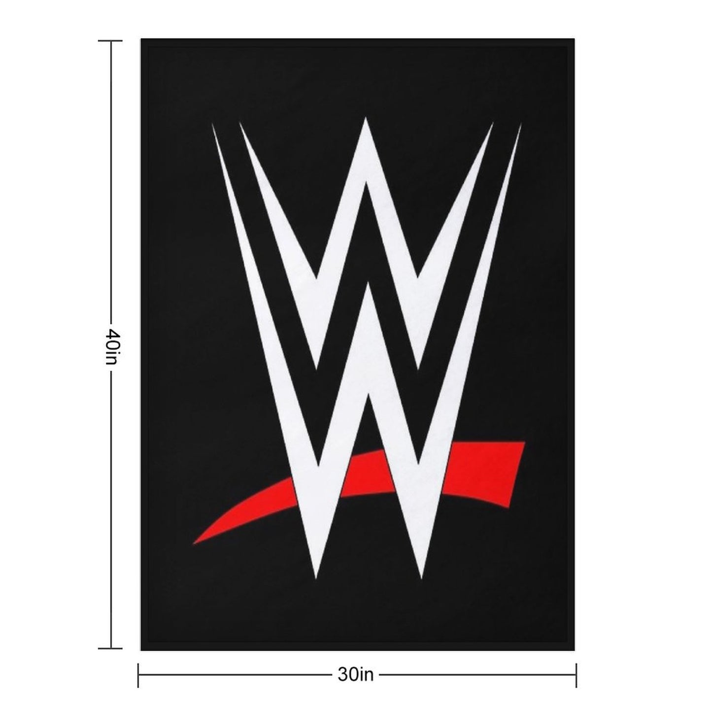 Let's Wrestler Throw Blanket