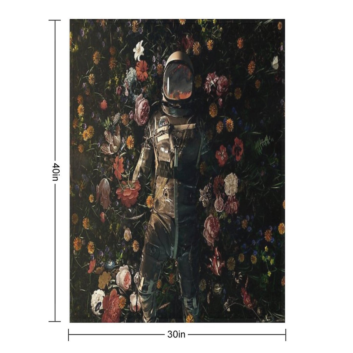 Garden Delights Throw Blanket