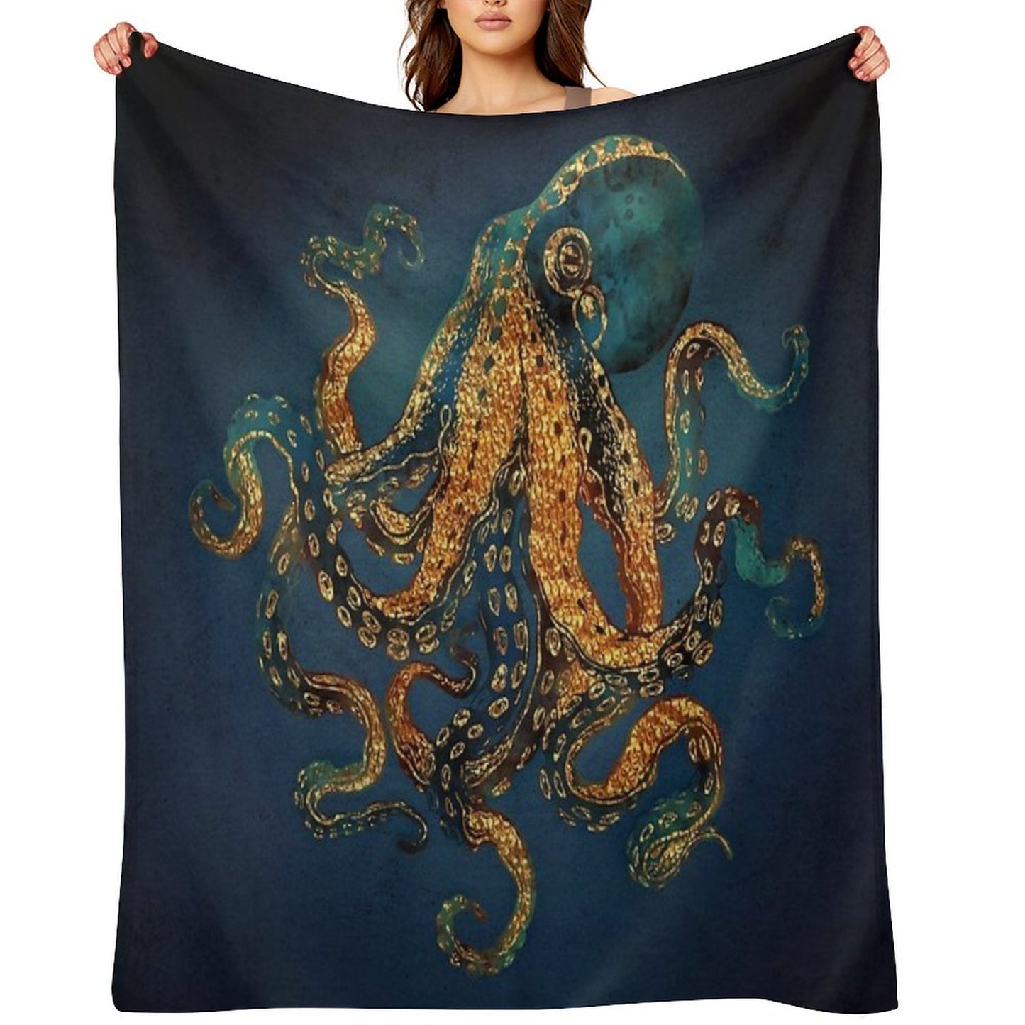 Underwater Dream IV Throw Blanket