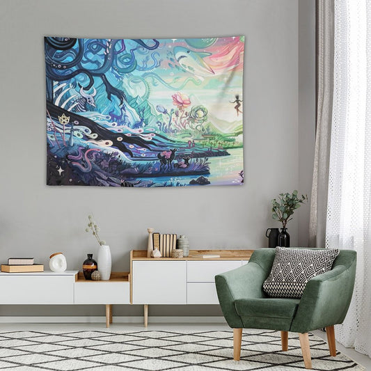 Vivid Dreaming (Left Version) Tapestry