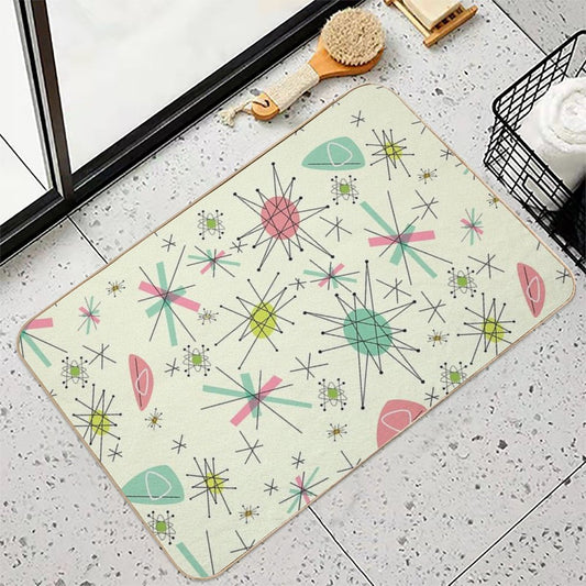 Atomic 50s Bath Mat