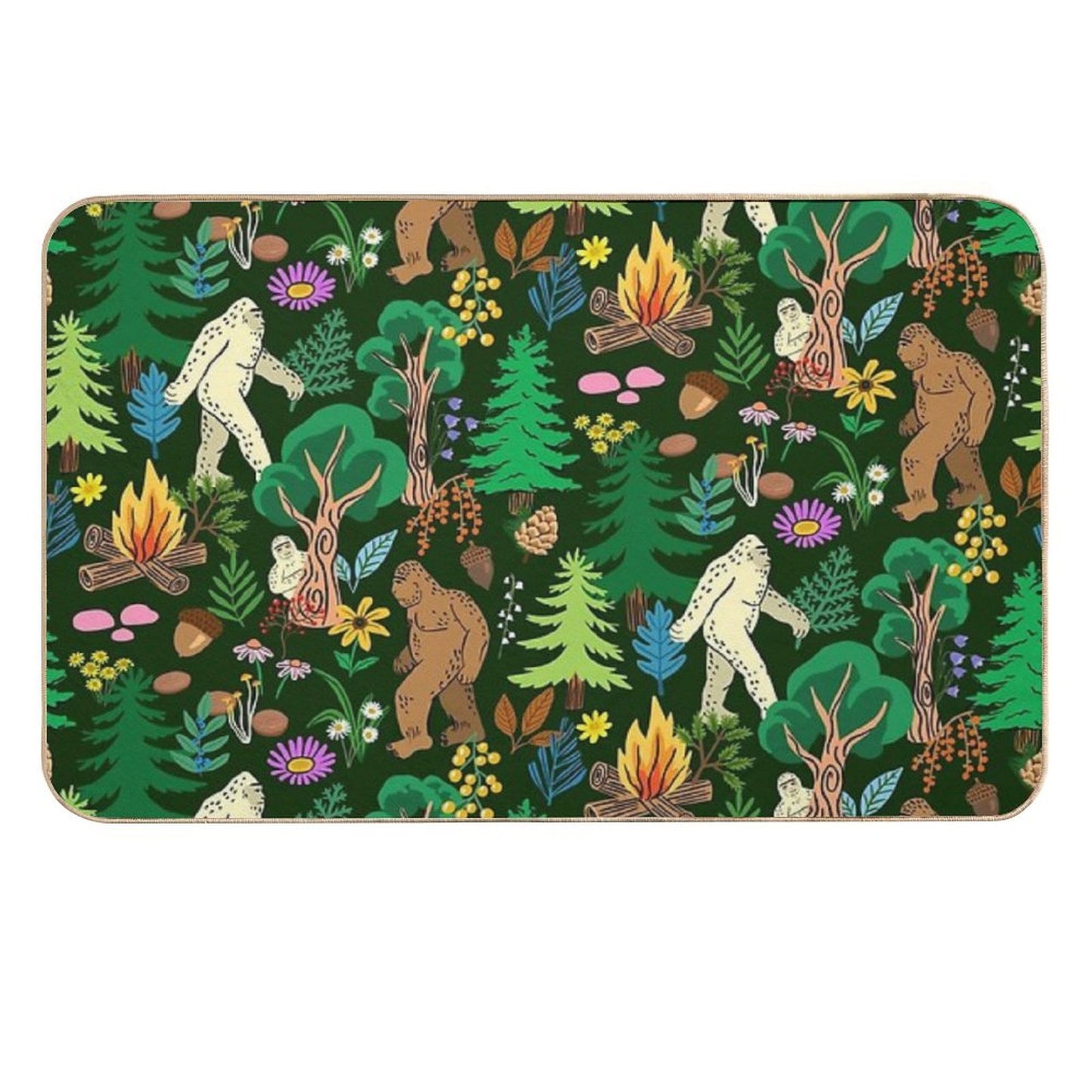The Forest Dwellers Durable Bath Mat