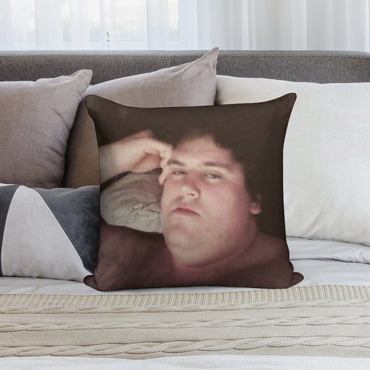 Horny Ogre Soft Fade-Resistant Throw Pillow