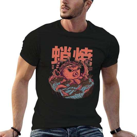 Takoyaki Attack Wrinkle-resistant T-Shirt