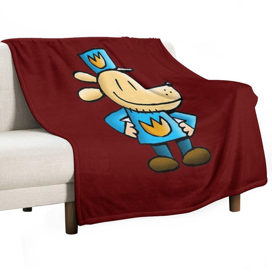 Dogman Throw Blanket