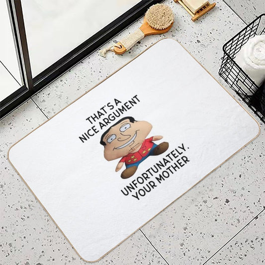 Unfortunately, Your Mother. Bath Mat