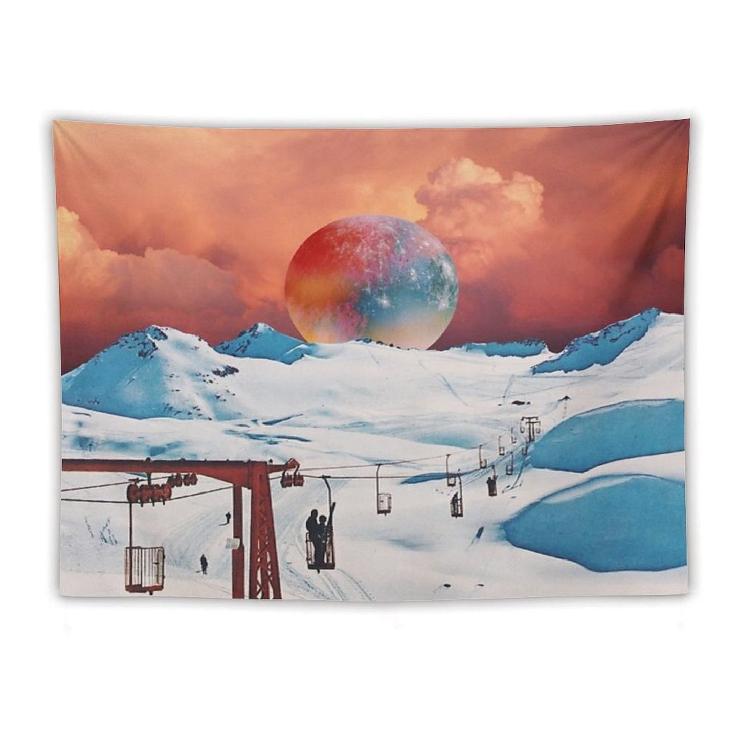 Strawberry Whipped Cream Tapestry