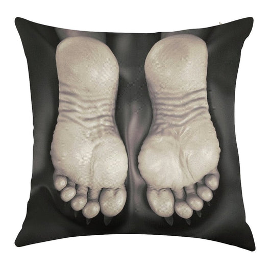 Instruments of Power Linen Throw Pillow Cover