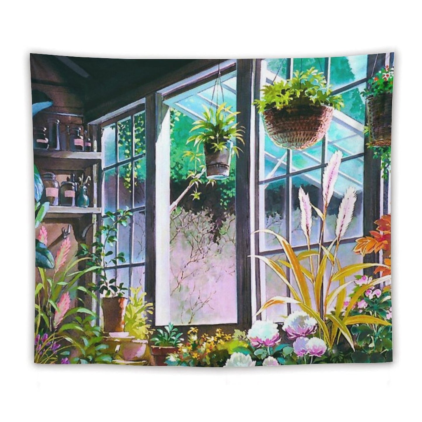 The Witch's Garden Tapestry