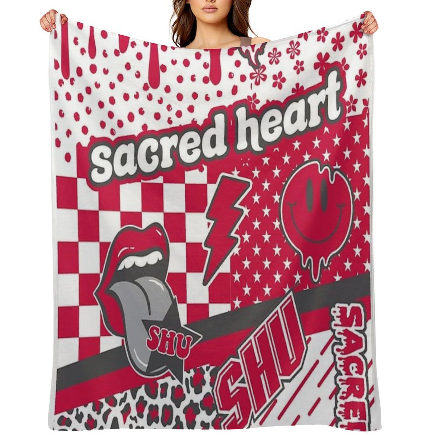 Sacred Heart Throw Blanket