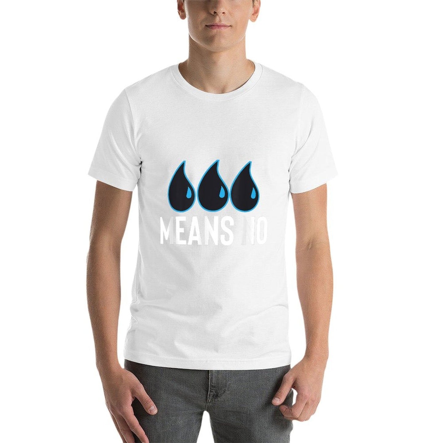 Three Blue Mana Means No- Magic Nope Stretchy T-Shirt