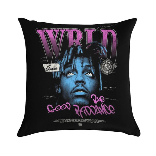 Juice WRLD Halftone Soft Style Accent Throw Pillow