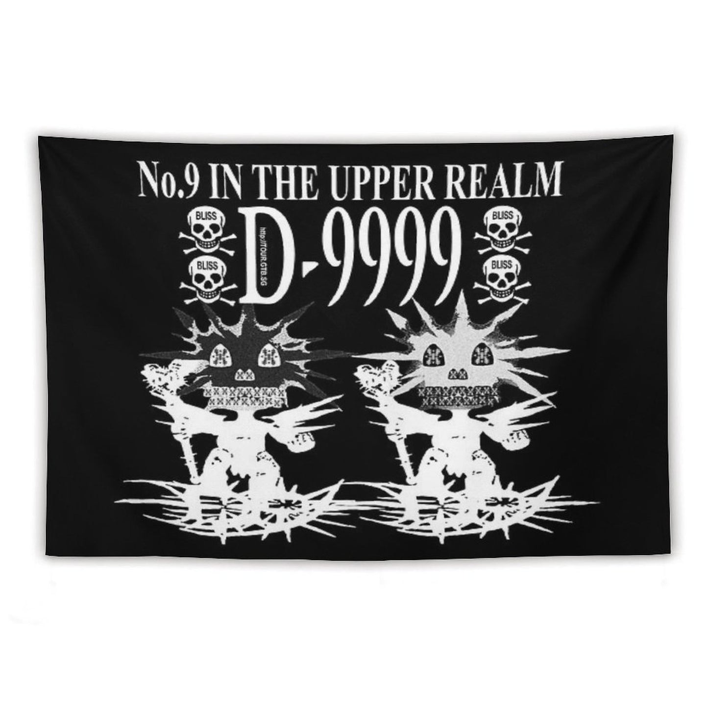 Drain Gang No.9 IN THE UPPER REALM INV Tapestry