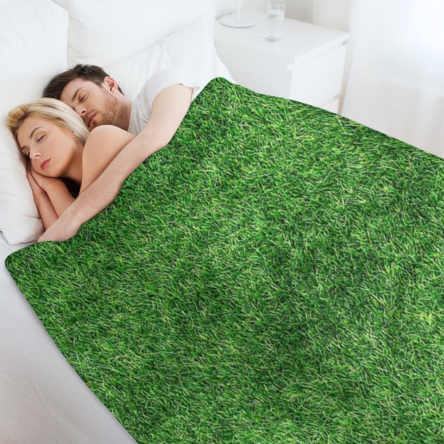COOL !!!! GRASS BLANKET !!!! Throw Blanket