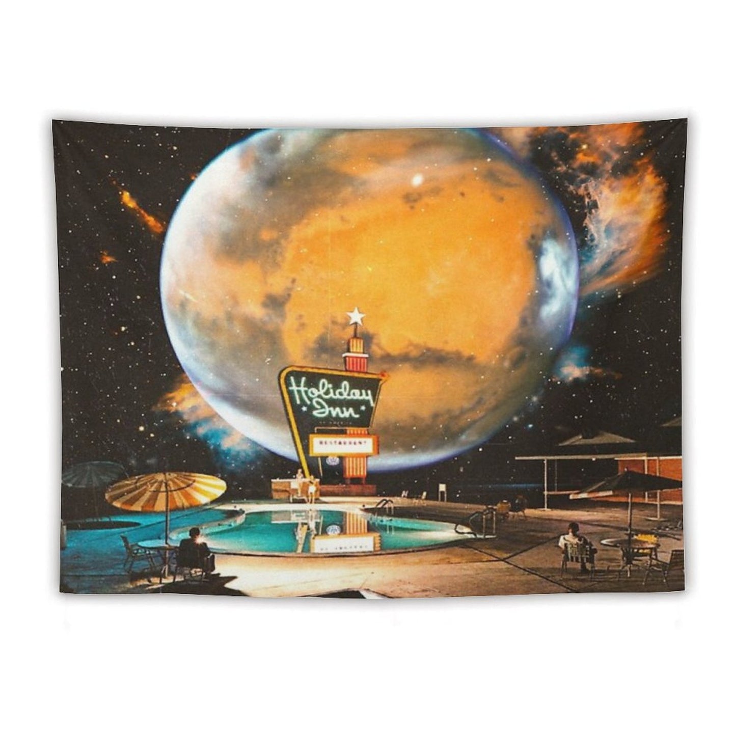 The Holiday Inn Space Tapestry