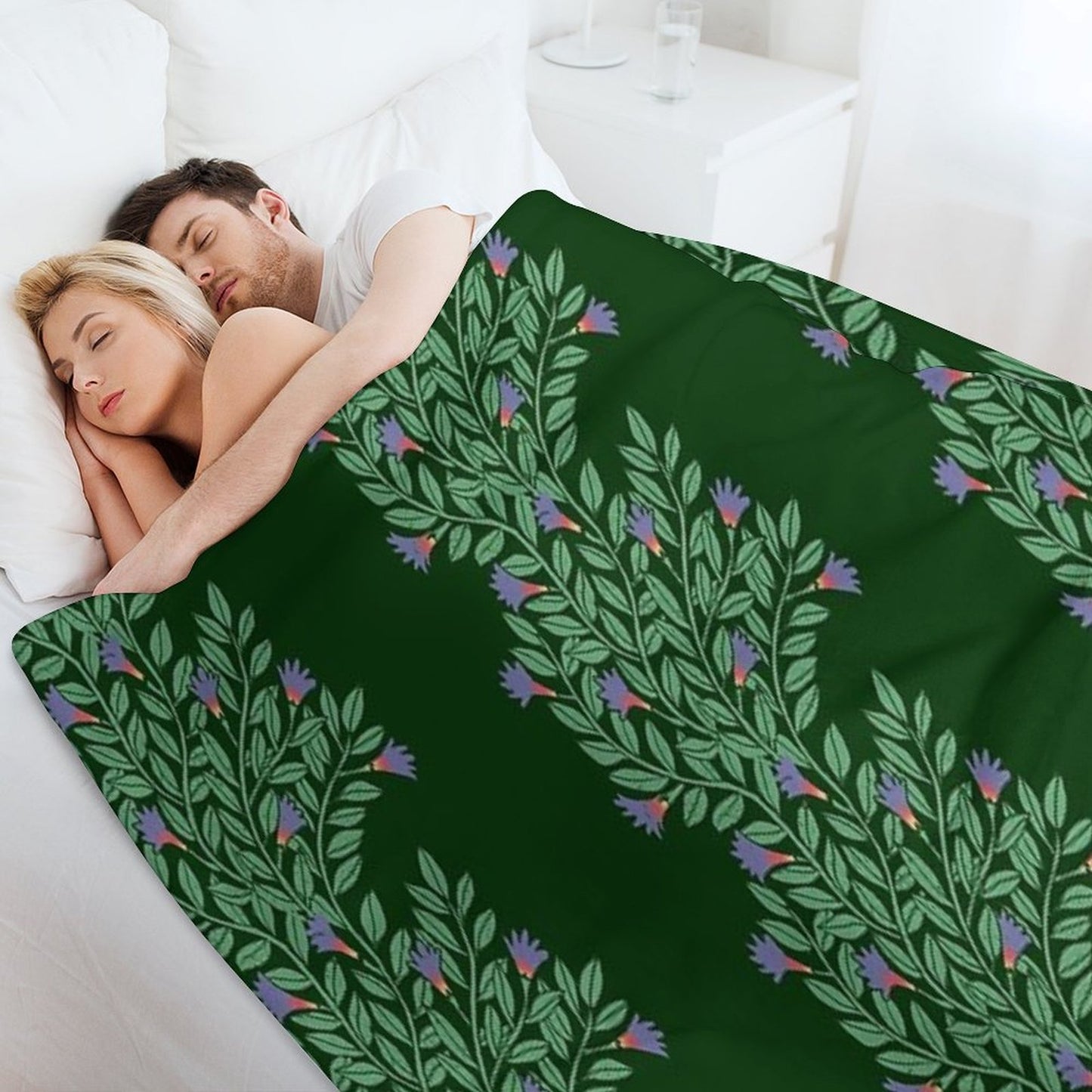 A Cup of Tea (Jasmine) Throw Blanket
