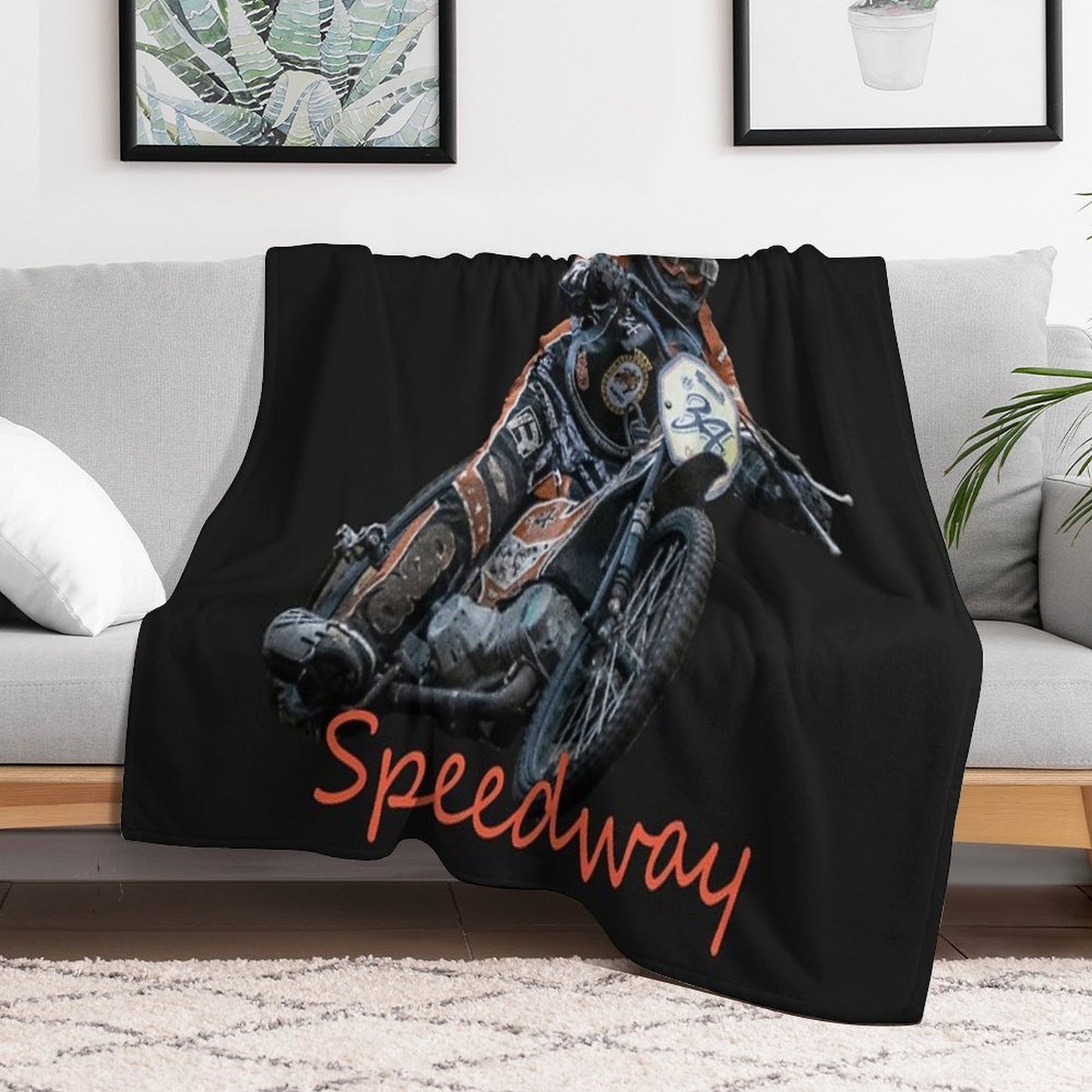 Speedway Throw Blanket