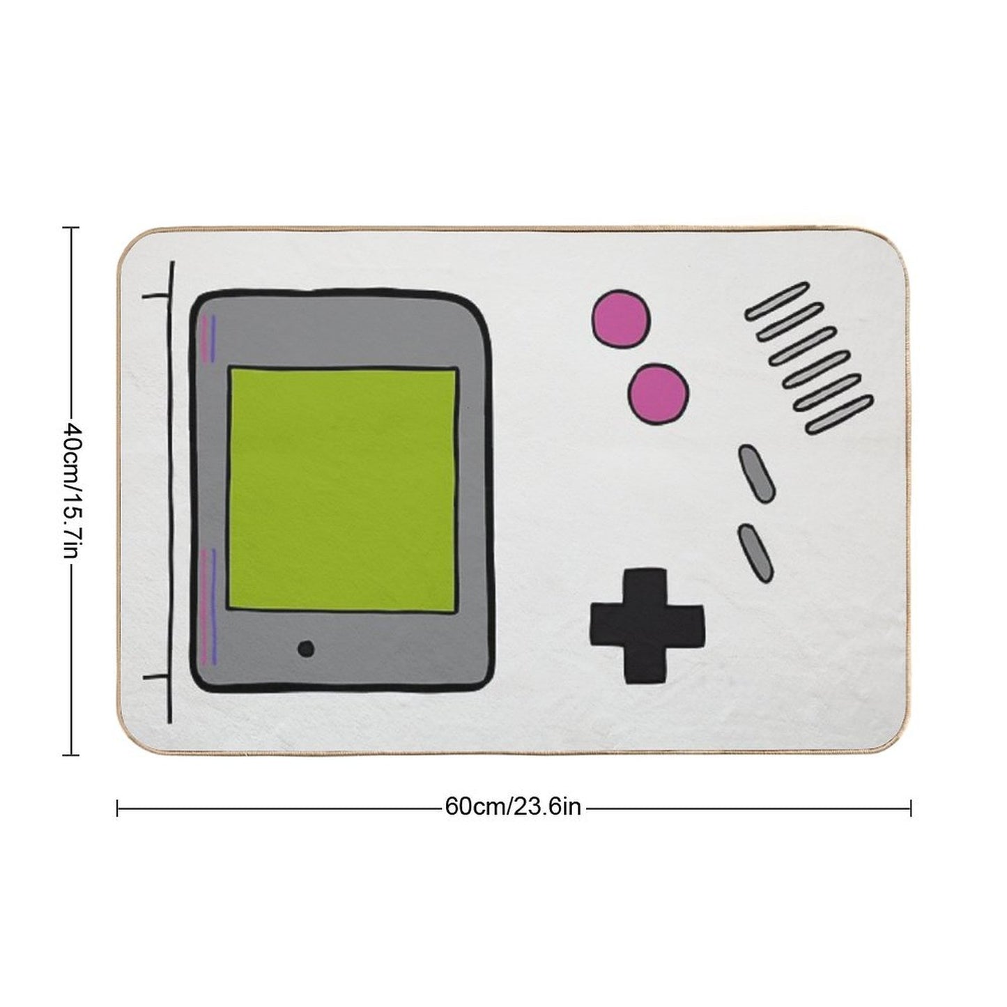 Retro Bath Mat
