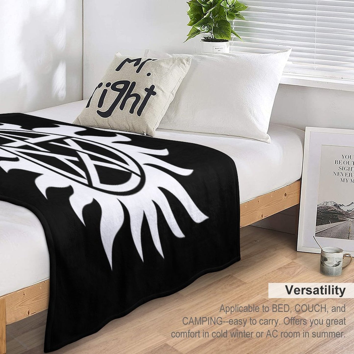 Supernatural Sigil - Anti Possession Throw Blanket