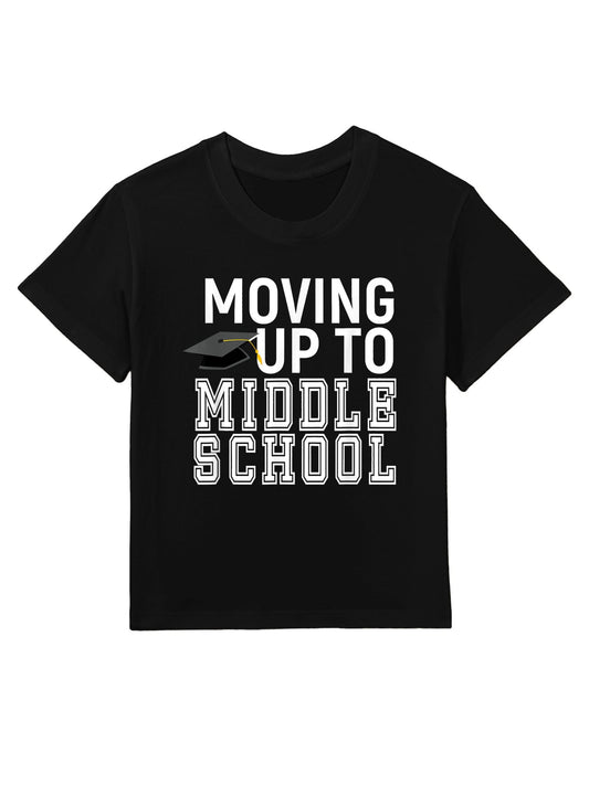 Moving Up To Middle School Elementary School Graduation Gift Kids T-Shirt