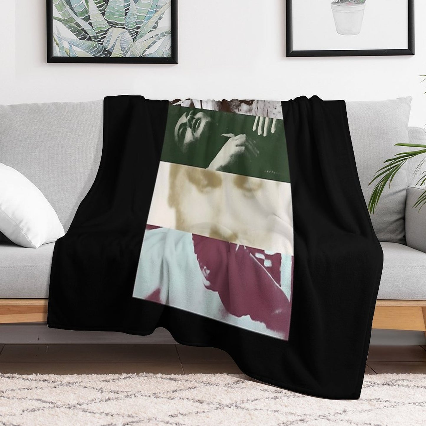 The Smiths Albums Throw Blanket