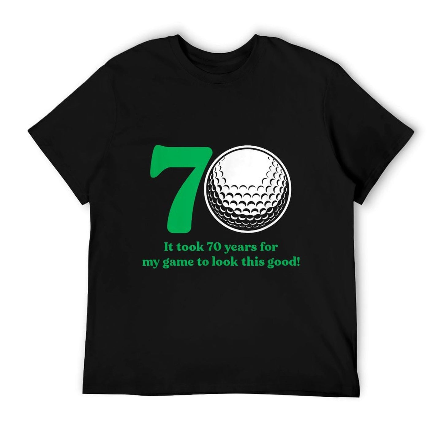 70 Year Old Golfer Golfing Golf 70th Birthday T-Shirt