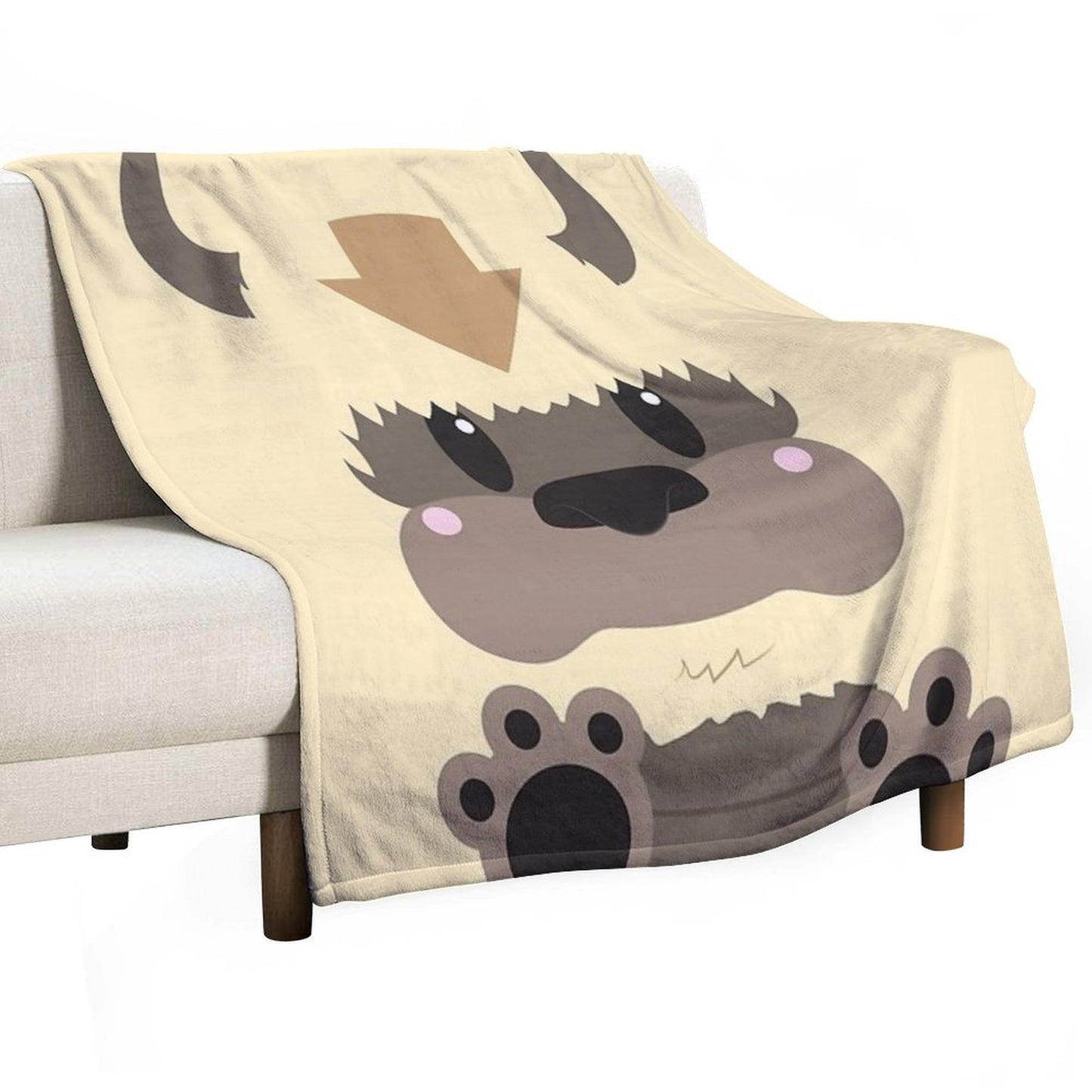 Appa Block Throw Blanket