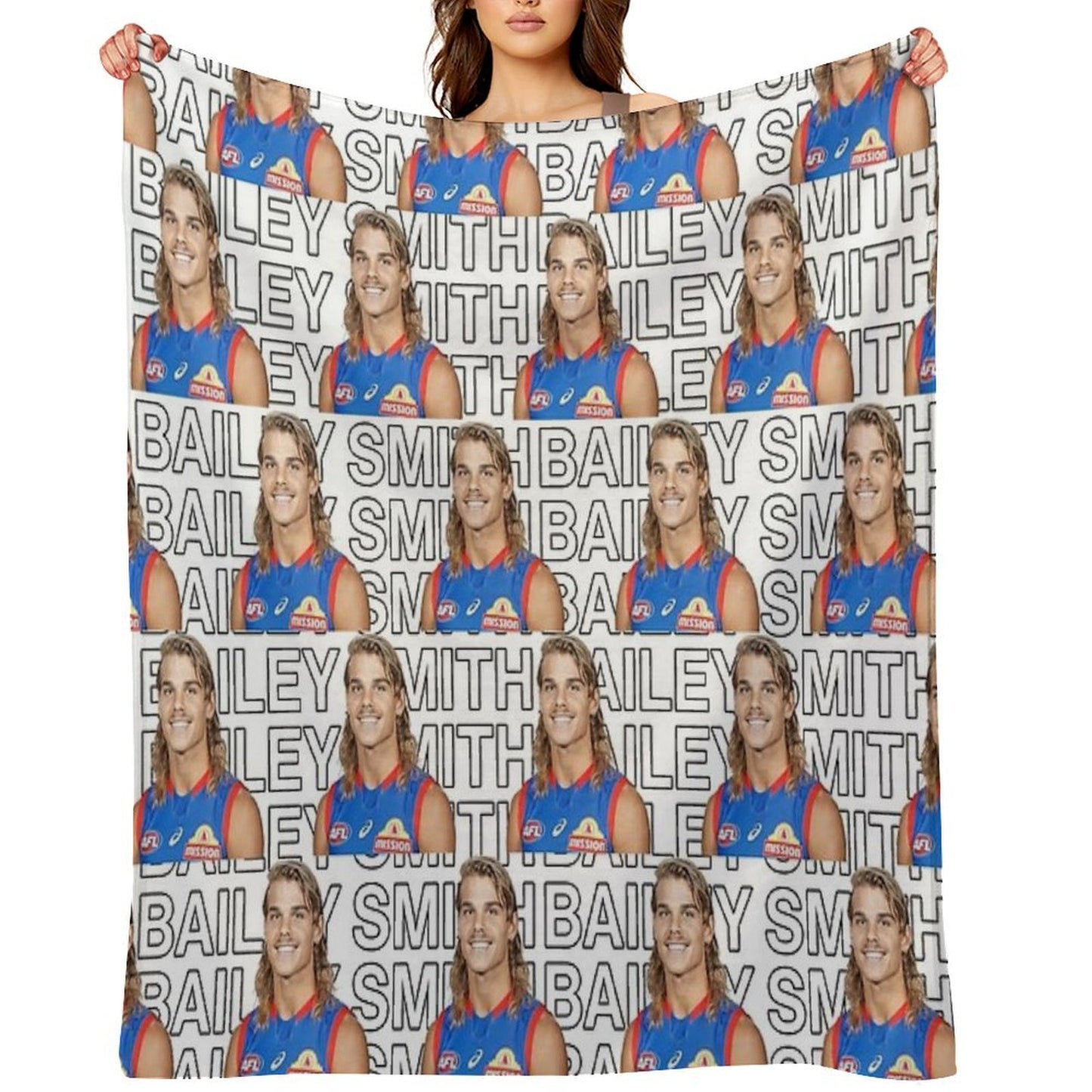 Bailey Smith Throw Blanket