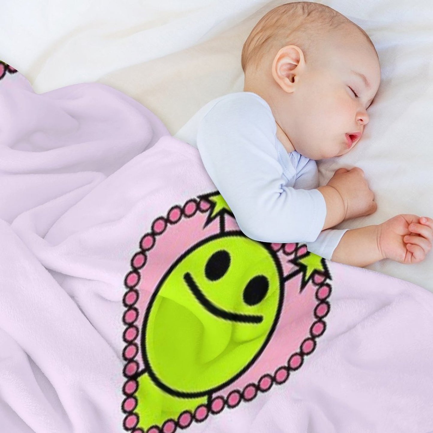 Dottie Green Alien Throw Blanket