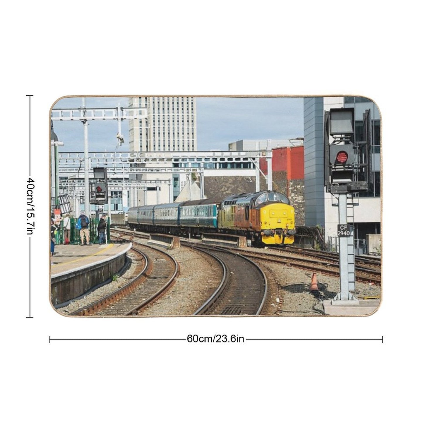 Cardiff Growler Bath Mat