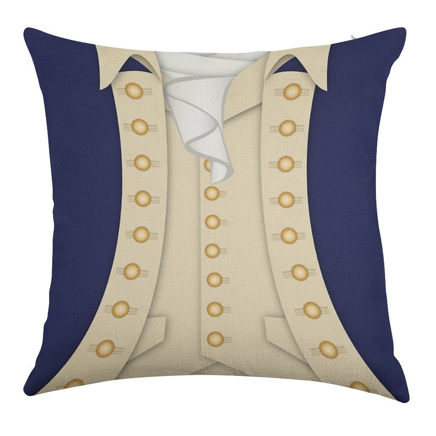 Alexander Hamilton Linen Throw Pillow Cover