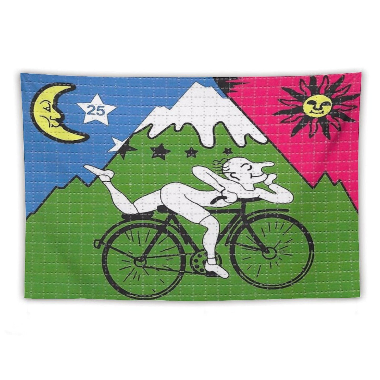 LSD - Albert Hofmann - Bicycle Day Tapestry