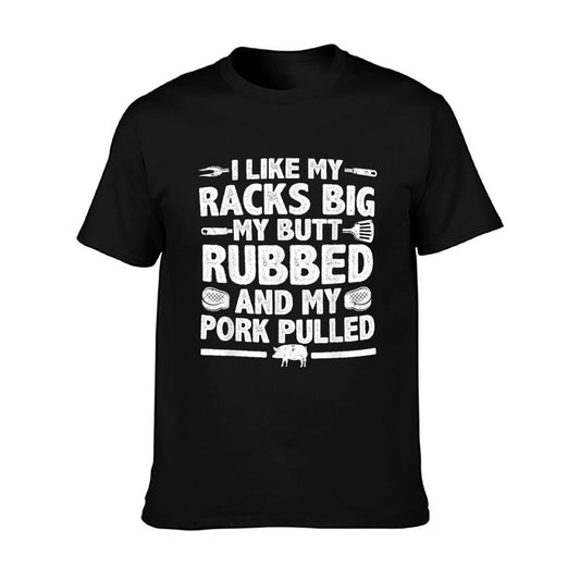 Cool Grilling For Men Women Pork Rub Smoking BBQ Meat Smoker T-Shirt