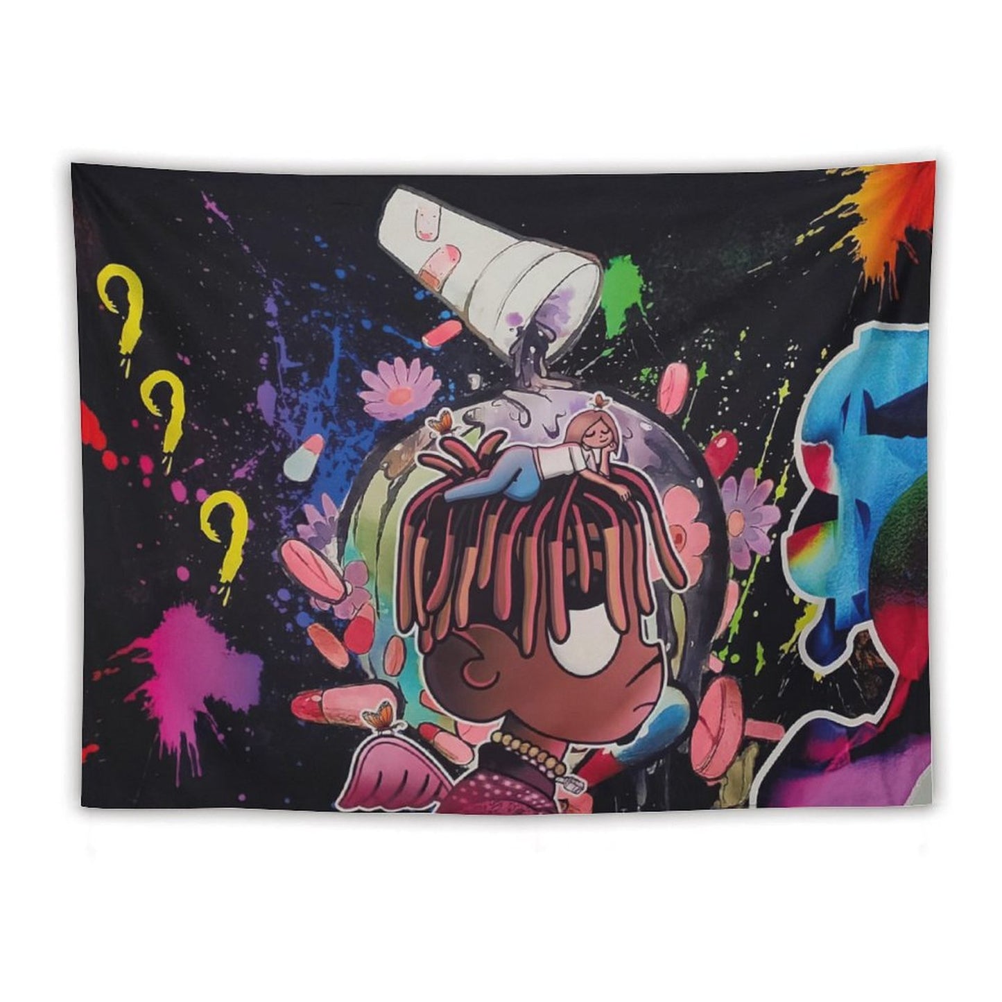 Music Rap Star Tapestry