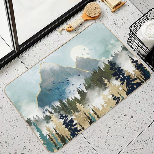 Misty Pines Bath Mat