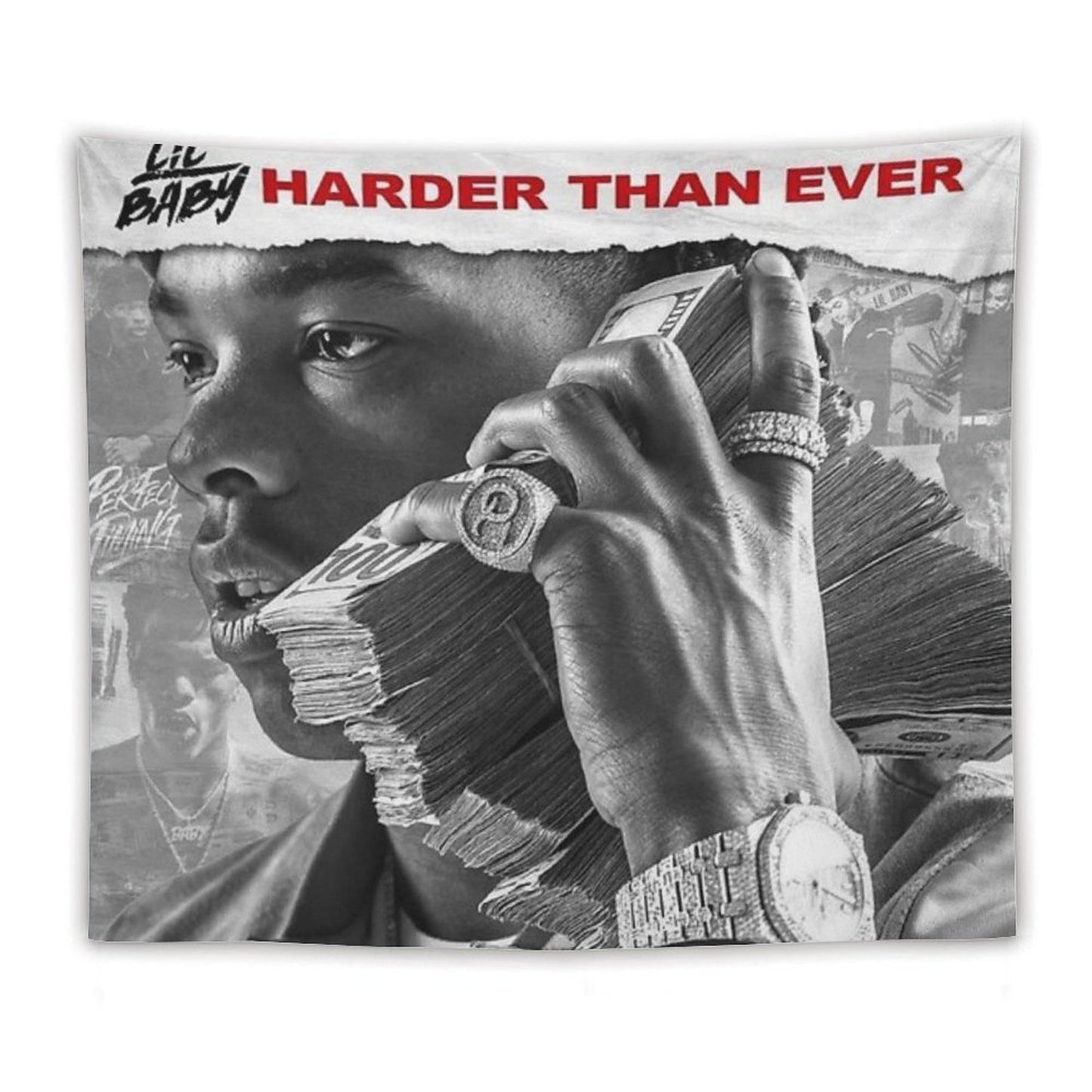 Lil Baby - Harder Than Ever Tapestry