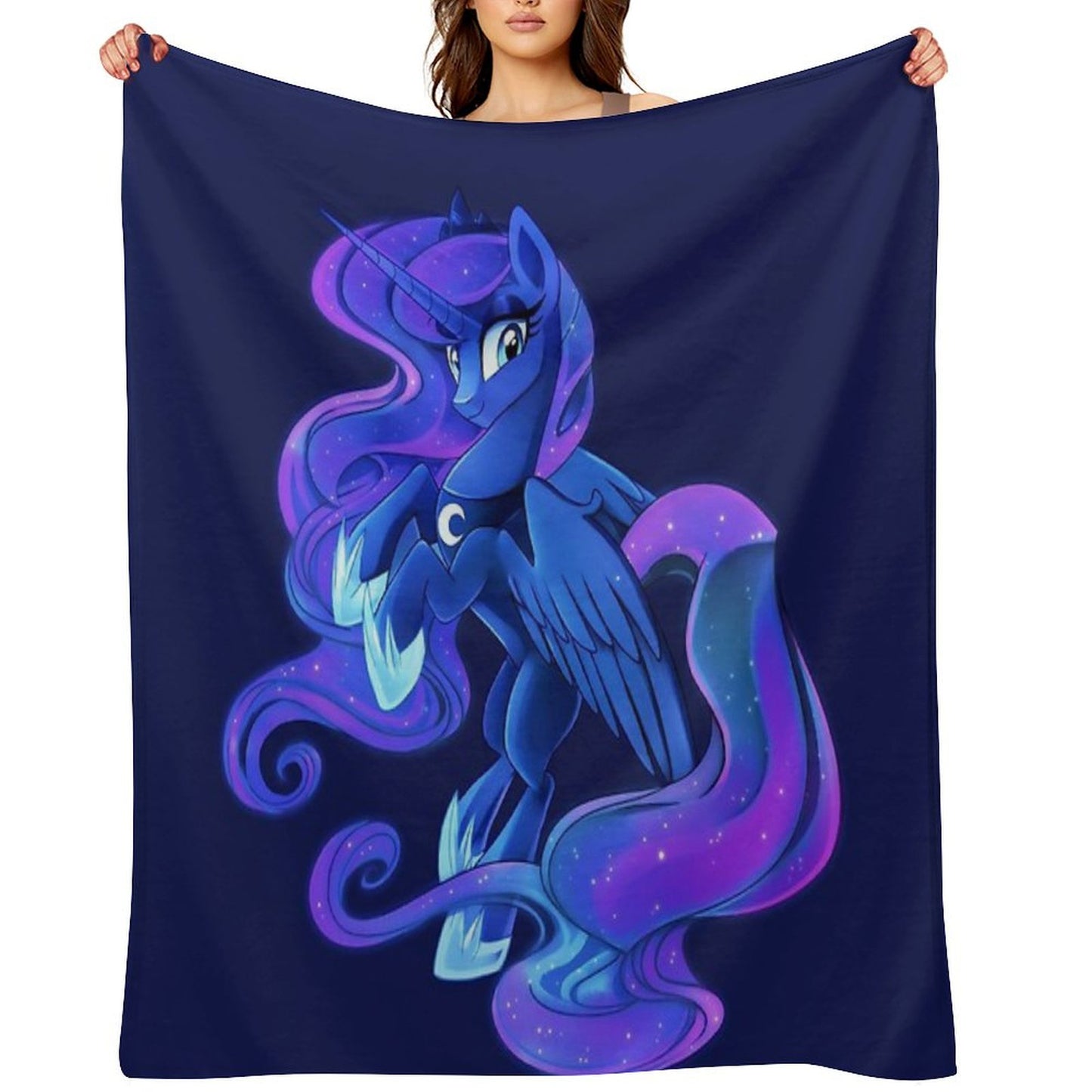 Princess Luna Throw Blanket