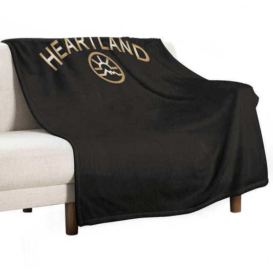 Heartland Logo Throw Blanket