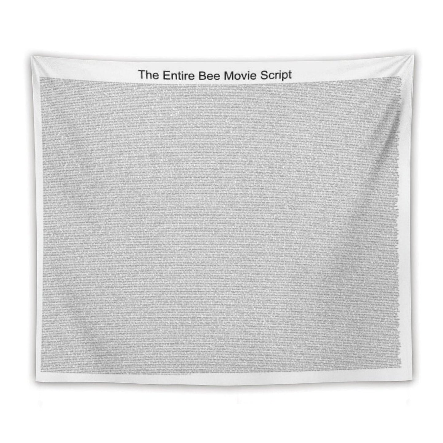 The Entire Bee Movie Script Tapestry