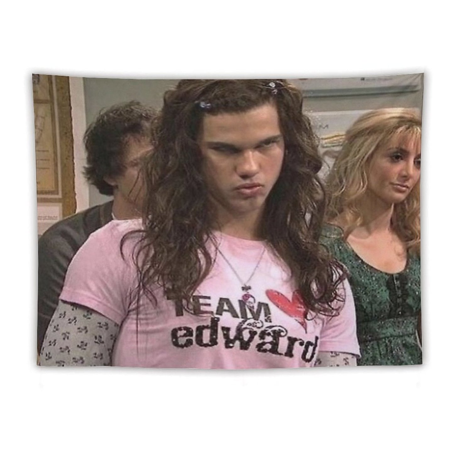 Team Edward-- Jacob Tapestry