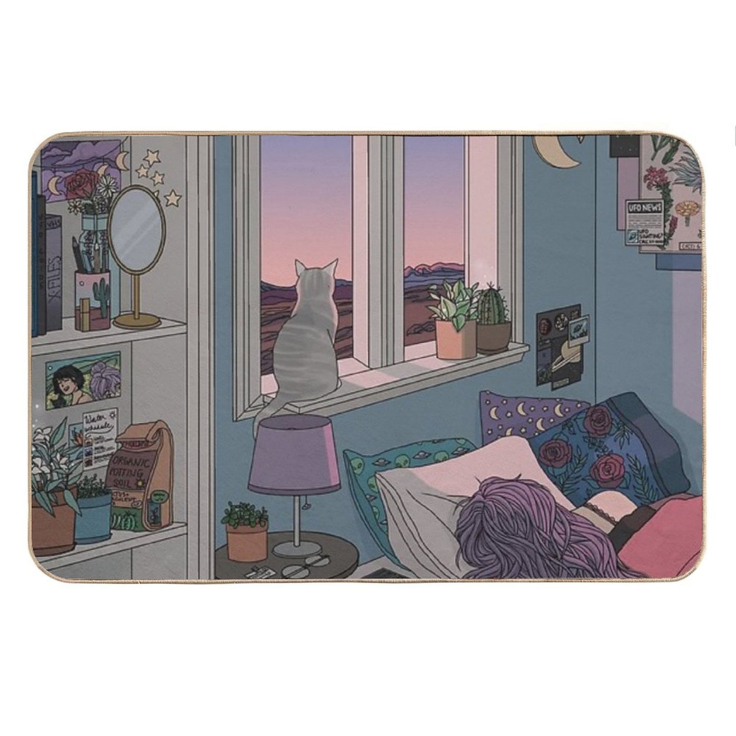 Early Morning Bath Mat